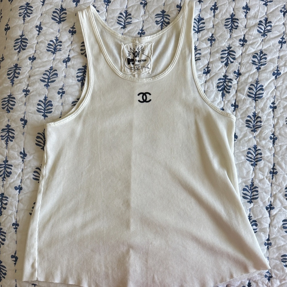 Women's White Tank Top